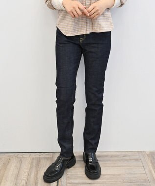 caqu modern pencil  タイトフィット ペンシルシルエット デニムパンツ re.birth