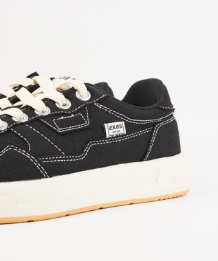 BONTRE 【23.65/イーシプサムチョンユクオ】厚底ローカットスニーカー/VC ブラック