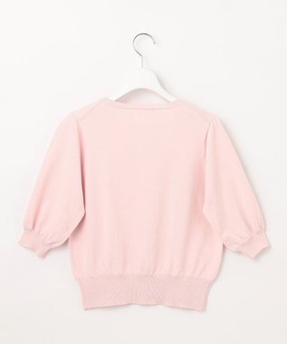 Feroux 【接触冷感・UVカット】ハーフスリーブ カーディガン ピンク系