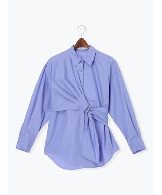 Te chichi Dカンデザインシャツ ブルー