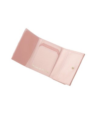 Maison de FLEUR リボンチャームキルティングプチウォレット Pink
