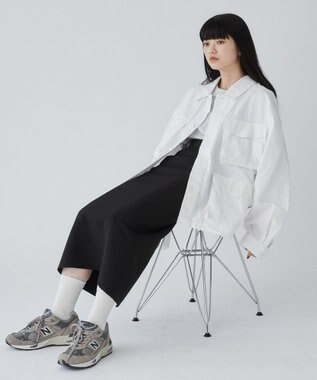 WEGO 【ユニセックス着用ITEM】ファティーグジャケット ホワイト