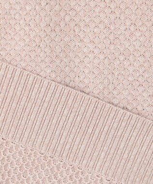 JOSEPH HOMME 【LEON 掲載】シルクバルキーハニカム　クルーネックニット ローズ系