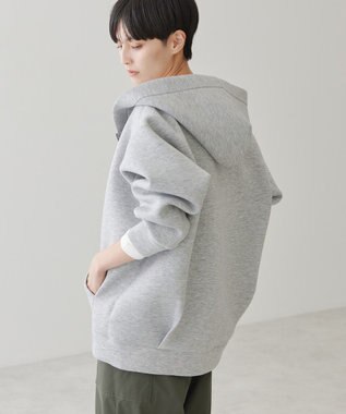 AMERICAN HOLIC ダンボールポンチＺＩＰパーカー Light Gray Mixture