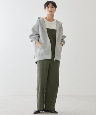 AMERICAN HOLIC ダンボールポンチＺＩＰパーカー Light Gray Mixture