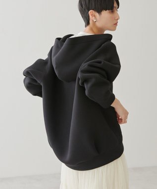 AMERICAN HOLIC ダンボールポンチＺＩＰパーカー Black