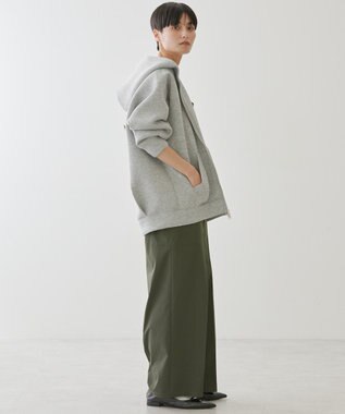 AMERICAN HOLIC ダンボールポンチＺＩＰパーカー Light Gray Mixture