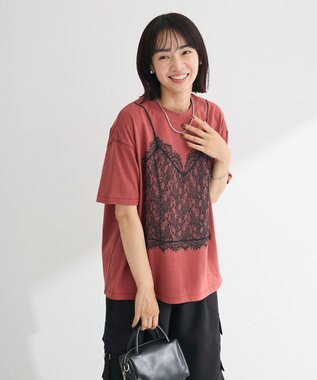 Green Parks ・ＳＵＧＡＲ　ＳＰＯＯＮ　トロンプルイユＴＥＥ Red