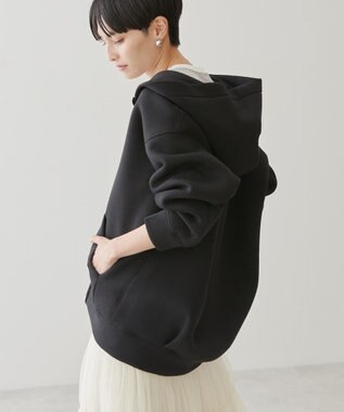 AMERICAN HOLIC ダンボールポンチＺＩＰパーカー Black