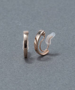 Phoebe 〈痛くないシリーズ/金属アレルギー対応〉モーションフープライトフィットイヤリング 定番/シンプル/フープイヤリング