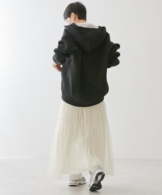 AMERICAN HOLIC ダンボールポンチＺＩＰパーカー Black