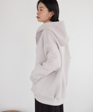 AMERICAN HOLIC ダンボールポンチＺＩＰパーカー Light Gray Mixture