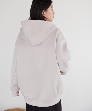 AMERICAN HOLIC ダンボールポンチＺＩＰパーカー Light Gray Mixture