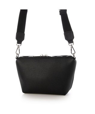 UNBILLION カシュカシュ cachecache / 舟型シュリンクショルダー ブラック