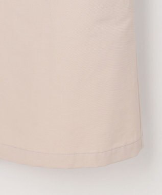 J.PRESS LADIES S 【2way】VINAジェットオックス ノーカラー コート グレージュ系