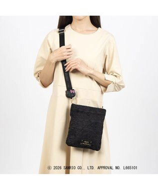 ANNA SUI HELLO KITTY ミニショルダーバッグ クロ