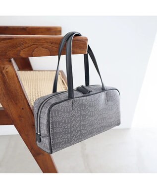 PELLE BORSA スモールボストン Grise グリーズ 9116 ブラック