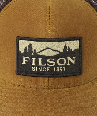 JOSEPH ABBOUD MOUNTAIN 【FILSON】ロガー メッシュ キャップ ブラウン系