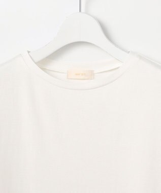 ANY SIS L 裾レース半袖Ｔシャツ オフ
