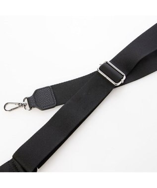 UNBILLION カシュカシュ cachecache / 舟型シュリンクショルダー ブラック