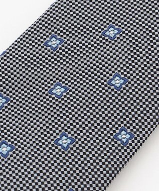 J.PRESS MEN 【VINTAGE JACQUARD COLLECTION】小紋柄 ネクタイ グレー系8