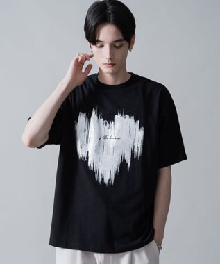 WEGO シルバープリントT（SS） ブラック