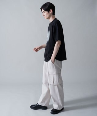 WEGO シルバープリントT（SS） ブラック