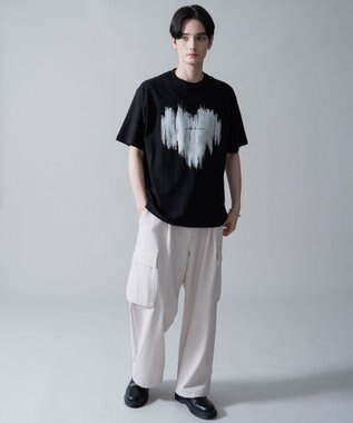 WEGO シルバープリントT（SS） ブラック