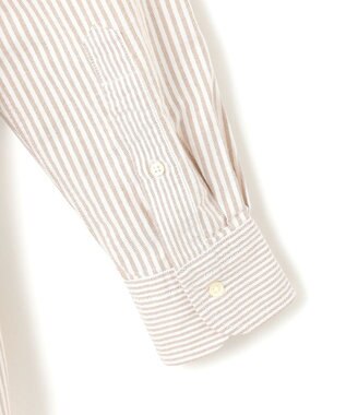 J.PRESS MEN 【IVY COLLECTION】【毎シーズン大好評】バックブル ロンストクレイジーパターン バンドカラーシャツ ベージュ系1