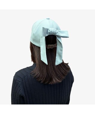 林八百吉商店 un chapeau　ツイルリボンキャップ ミント