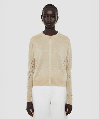 ルレックスニット　カーディガン