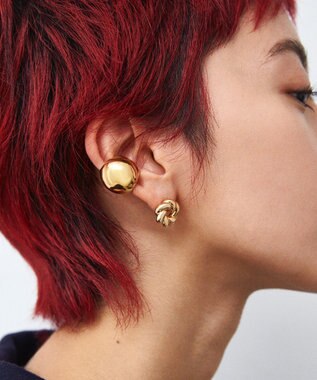 simoe Conel Loop Pierce ピアス ゴールド