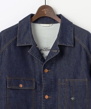 JOSEPH ABBOUD MOUNTAIN 【軽量/テーム・ヤルヴィコラボ】INDIGO×CORDURA デニム ジャケット ネイビー系