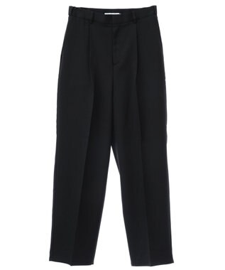 Green Parks きれいシルエットパンツ（ワイドストレート） Black