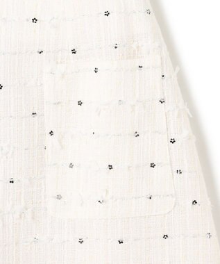 TOCCA 【八木アリサさん着用】【消臭】FLOWER HIDE AND SEEK スカート アイボリー系