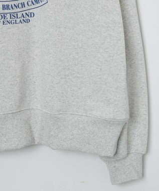 WEGO ハーフジップ切り替えBIBPO 杢グレー