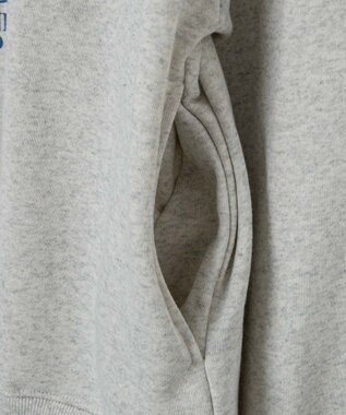 WEGO ハーフジップ切り替えBIBPO 杢グレー