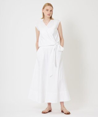 BEIGE， HYDRANGEA / ロングスカート White