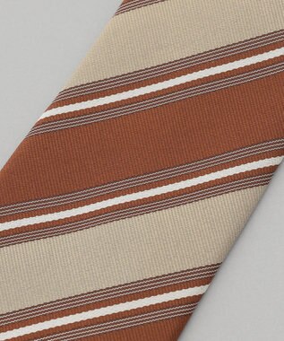 GOTAIRIKU GOTAIRIKU別注【MANTERO/マンテロ】ネクタイ_レジメンタル ブラウン系1