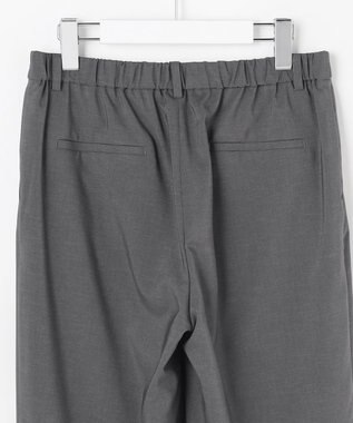 J.PRESS LADIES 【セットアップ対応】ファンマートロストレッチ テーパード パンツ チャコール系