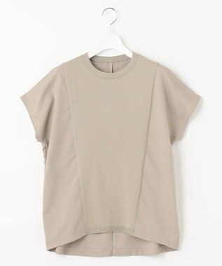 自由区 【洗える・XSサイズあり】ハイブリットレーヨンアムンゼン ブラウス カーキ系