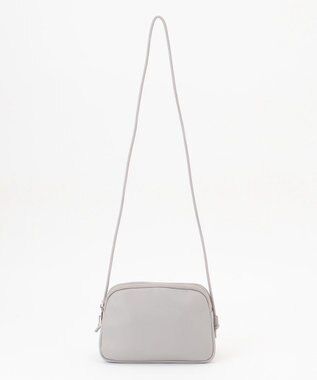 ANY 【前後2WAY】ミニショルダーバッグ グレー×シルバー