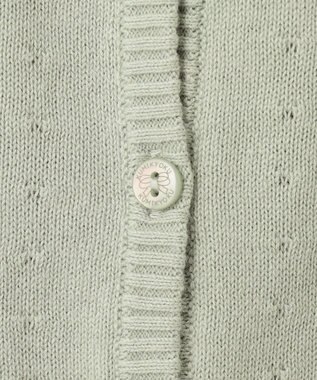 組曲 KIDS 【150-160㎝】クラシック カーディガン ミント系