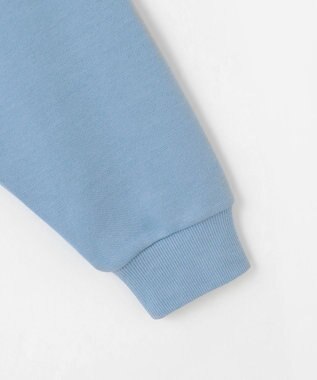 UNFILO MENS 【男女兼用】グラフィックプリント スウェットTEE [24年秋冬商品] ブルー(センターロゴ)