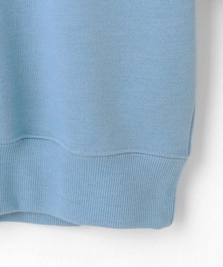 UNFILO MENS 【男女兼用】グラフィックプリント スウェットTEE [24年秋冬商品] ブルー(センターロゴ)