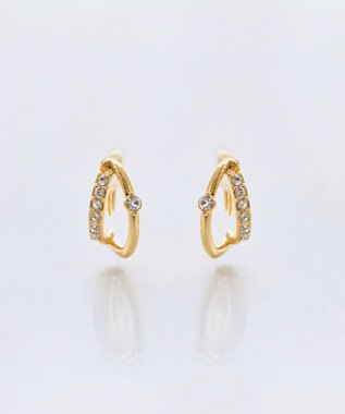 Phoebe <数量限定set>【痛くないシリーズ】　ネックレス&イヤリング ゴールド