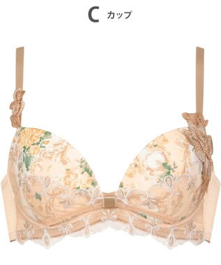WACOAL ルジェ 【リボンブラ】 ブラジャー キレイな谷間をメイク 動いても谷間をキープ レディース BCA737 /ワコール