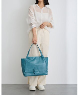 MioFIRANO バックル付きトートバッグ＆ショルダーバッグセット 2WAY A4サイズ対応　FIRANO フィラノ BLUE