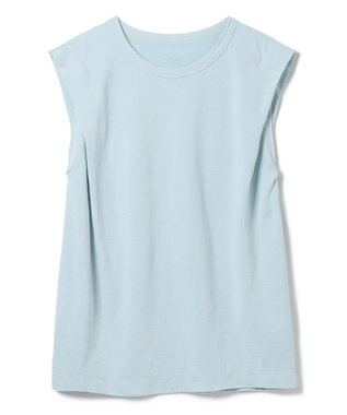 Chacott HandsomeCotton ノースリーブTシャツ アイスグリーン