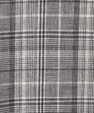 ANY 【洗濯機可能】ライトリネンクロス　チュニック グレンチェック